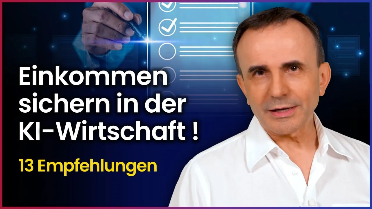 Einkommen sichern in der KI-Wirtschaft. 13 Empfehlungen